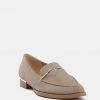 Rag & Co PAULINA Taupe Suede Slip-on Loafers Loafers & Ballerinas 1 Rag & Co PAULINA Taupe Suede Slip-on Loafers Loafers & Ballerinas