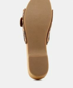 Rag & Co POLLY Leopard Clogs