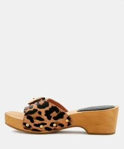 Rag & Co POLLY Leopard Clogs