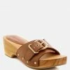 Rag & Co POLLY Tan Clogs