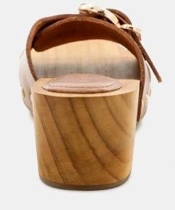 Rag & Co POLLY Tan Clogs