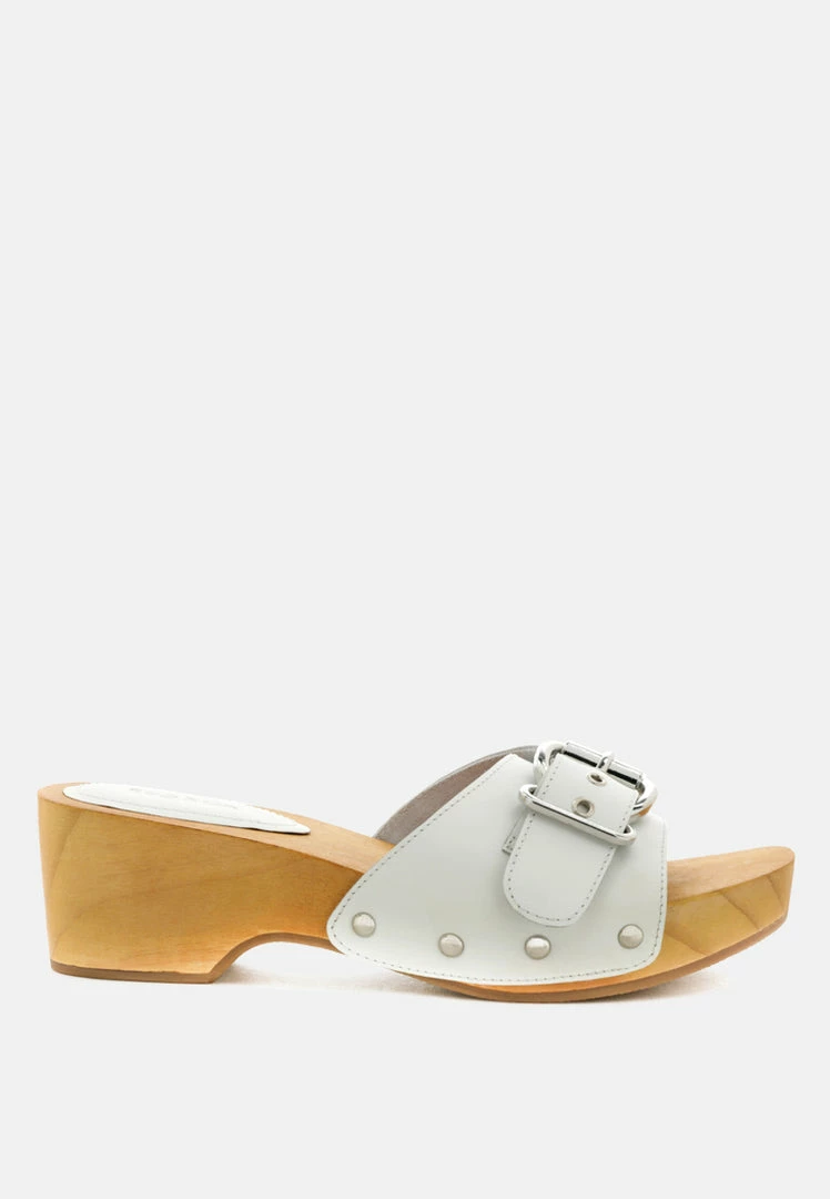 Rag & Co POLLY White Clogs 4 Rag & Co POLLY White Clogs