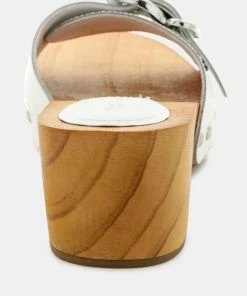 Rag & Co POLLY White Clogs 12 Rag & Co POLLY White Clogs