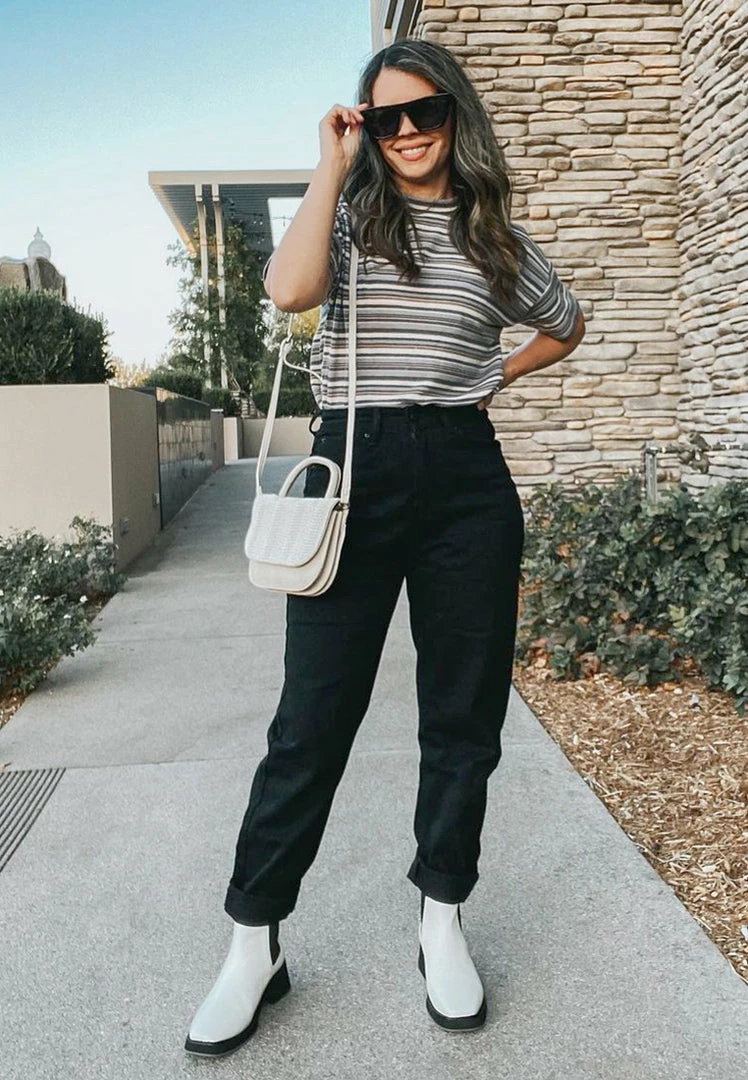 Rag & Co X THERON Chelsea Upfront White Boot Boots 8 Rag & Co X THERON Chelsea Upfront White Boot Boots