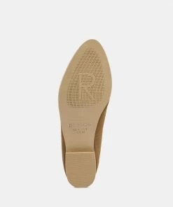 Rag & Co Loafers & Ballerinas BOUGIE Tan Organic Canvas Loafers