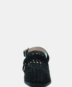 Rag & Co ROSALIE Black Block Heeled Sandal 11 Rag & Co ROSALIE Black Block Heeled Sandal