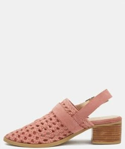 Rag & Co ROSALIE Pink Block Heeled Sandal Sandals 11 Rag & Co ROSALIE Pink Block Heeled Sandal Sandals