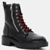Rag & Co RUBY Combat Boot With Zipper 2 Rag & Co RUBY Combat Boot With Zipper