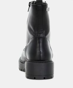 Rag & Co RUBY Combat Boot With Zipper