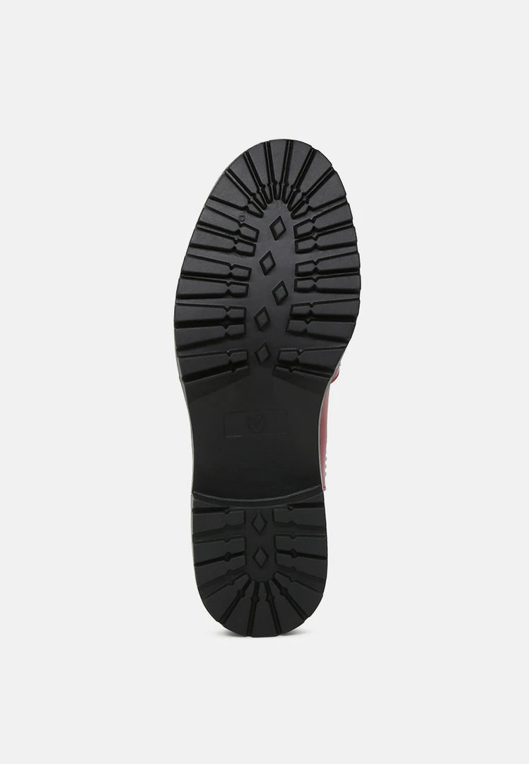 Rag & Co KYLIE Ankle Boot In Red 8 Rag & Co KYLIE Ankle Boot In Red