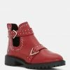 Rag & Co KYLIE Ankle Boot In Red
