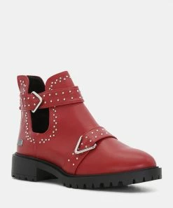 Rag & Co KYLIE Ankle Boot In Red