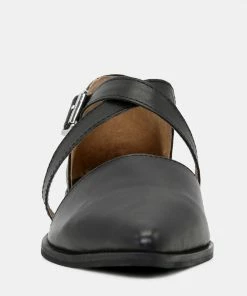 Rag & Co Flats SUNIVA Black Flat Sandal