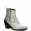Rag & Co RAYNA Silver Metallic Leather Boots 2 Rag & Co RAYNA Silver Metallic Leather Boots