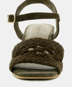 Rag & Co TASHA Khaki Block Heel Sandal 11 Rag & Co TASHA Khaki Block Heel Sandal