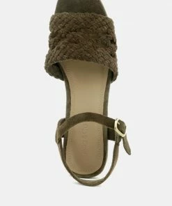 Rag & Co TASHA Khaki Block Heel Sandal 14 Rag & Co TASHA Khaki Block Heel Sandal