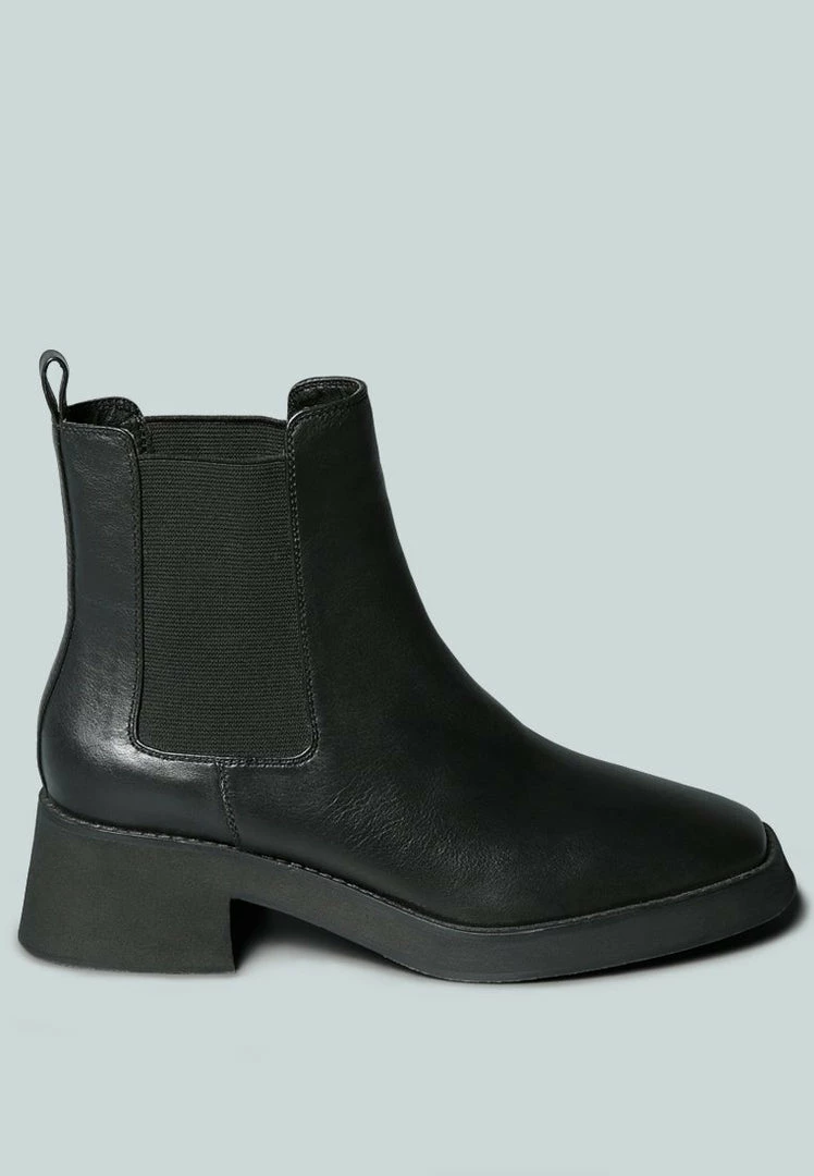 Rag & Co X THERON Chelsea Upfront Black Boot Boots 3 Rag & Co X THERON Chelsea Upfront Black Boot Boots