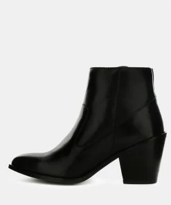Rag & Co VIVIANA Black Ankle Boots With Zipper 11 Rag & Co VIVIANA Black Ankle Boots With Zipper