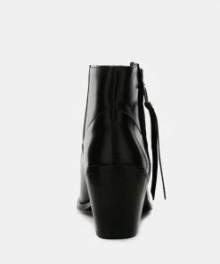 Rag & Co VIVIANA Black Ankle Boots With Zipper 12 Rag & Co VIVIANA Black Ankle Boots With Zipper