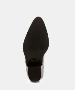 Rag & Co VIVIANA Brown Ankle Boots With Zipper 13 Rag & Co VIVIANA Brown Ankle Boots With Zipper